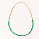 Emerald Collar Necklace