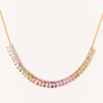 Two-of-a-Kind Multi-coloured Sapphire Choker