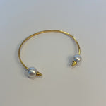 Pearl & Spike Bangle