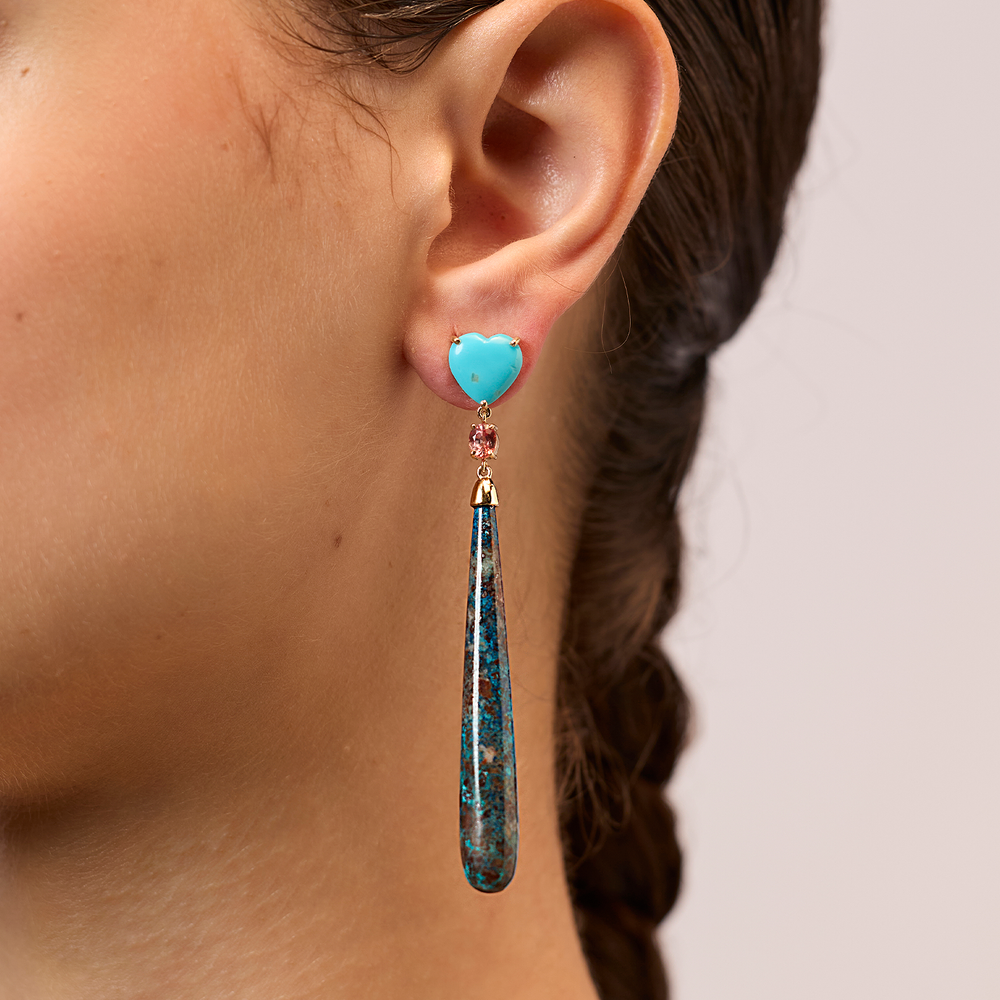 Blue Without You Earrings