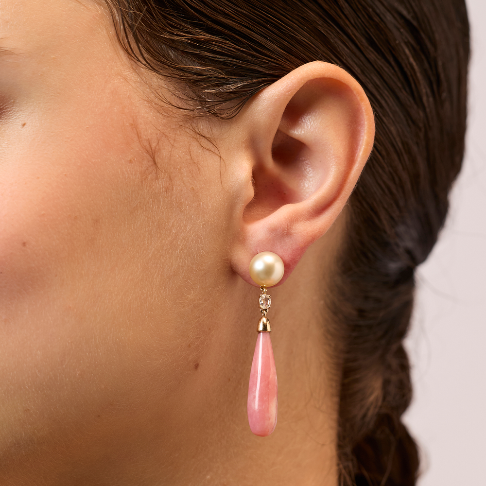Pink Sunset  Earrings
