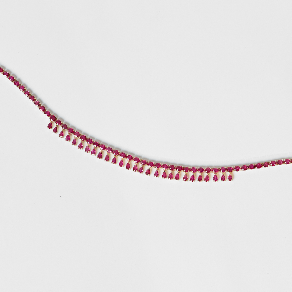 Lifelines Ruby Necklace