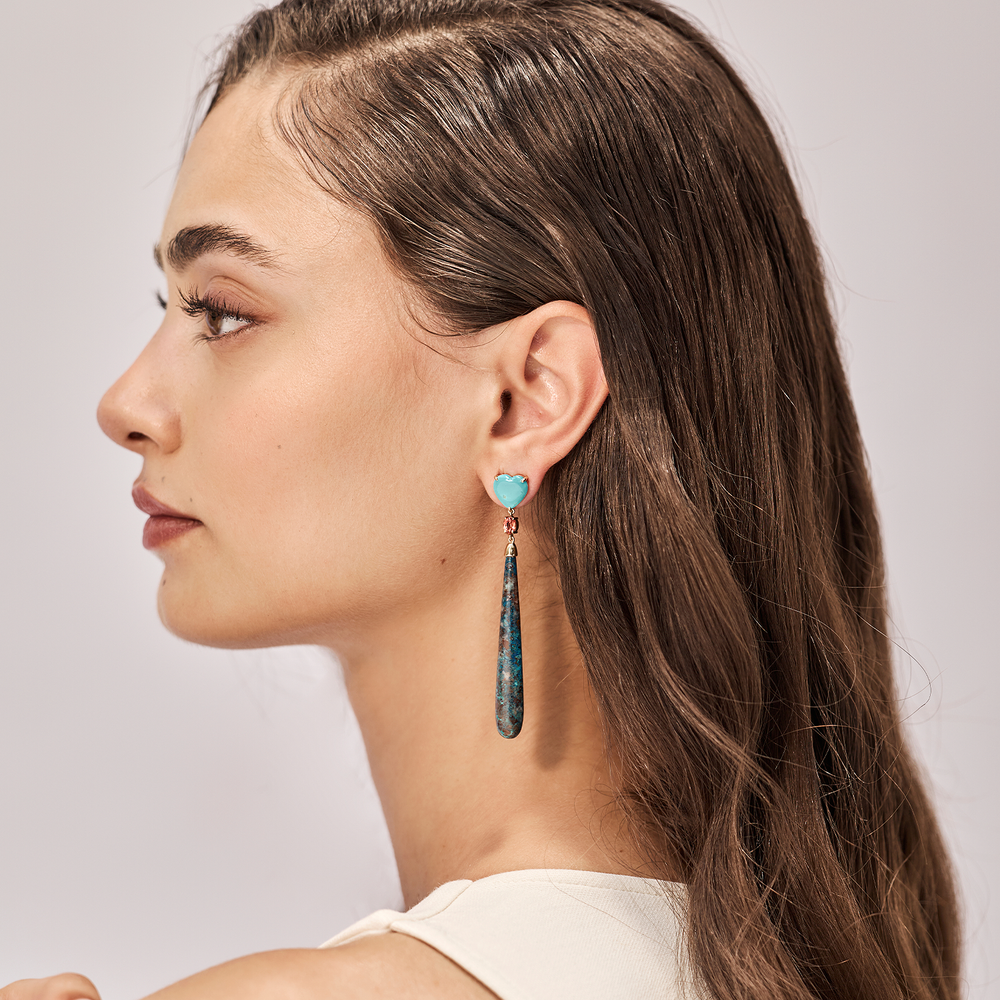 Blue Without You Earrings