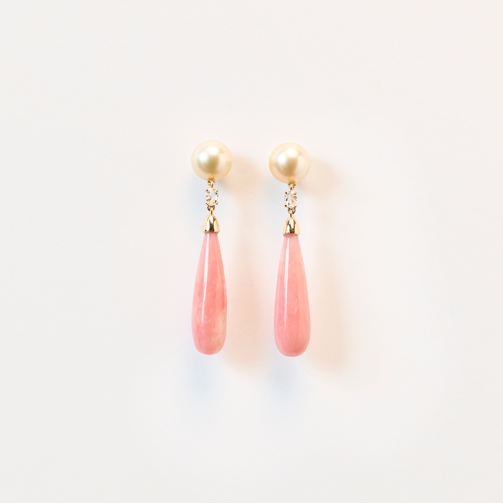 Pink Sunset  Earrings