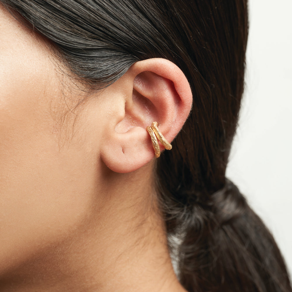 The Poured Ear Cuff
