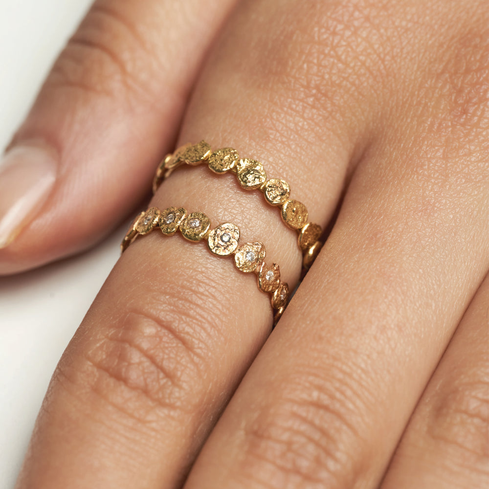 Buy Yellow Gold Rings for Women by Virinda Online | Ajio.com