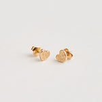 Aflame Heart Studs